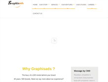 Tablet Screenshot of graphisads.com